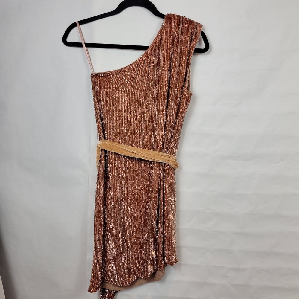 Retrofete one shoulder sequin dress - Picture 6 of 9